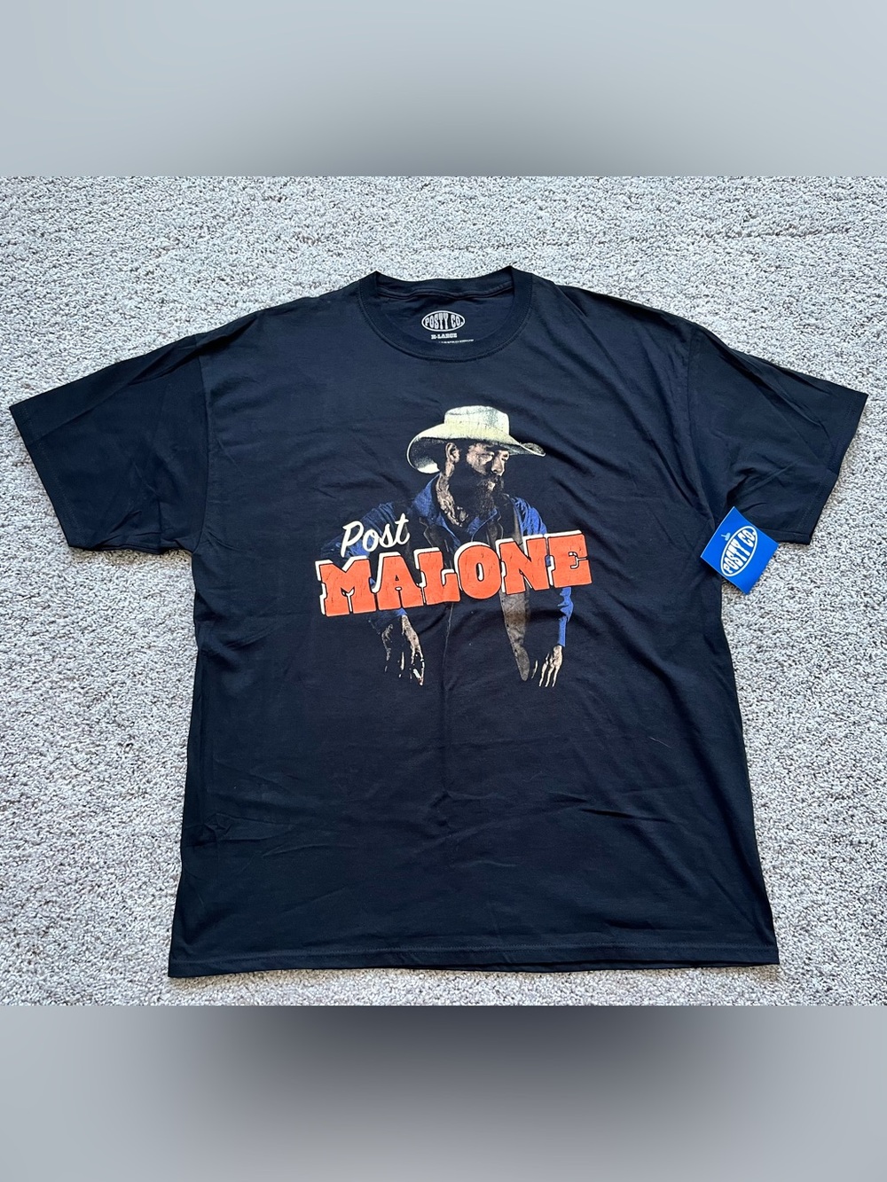 NWT Post Malone Black Graphic Tee